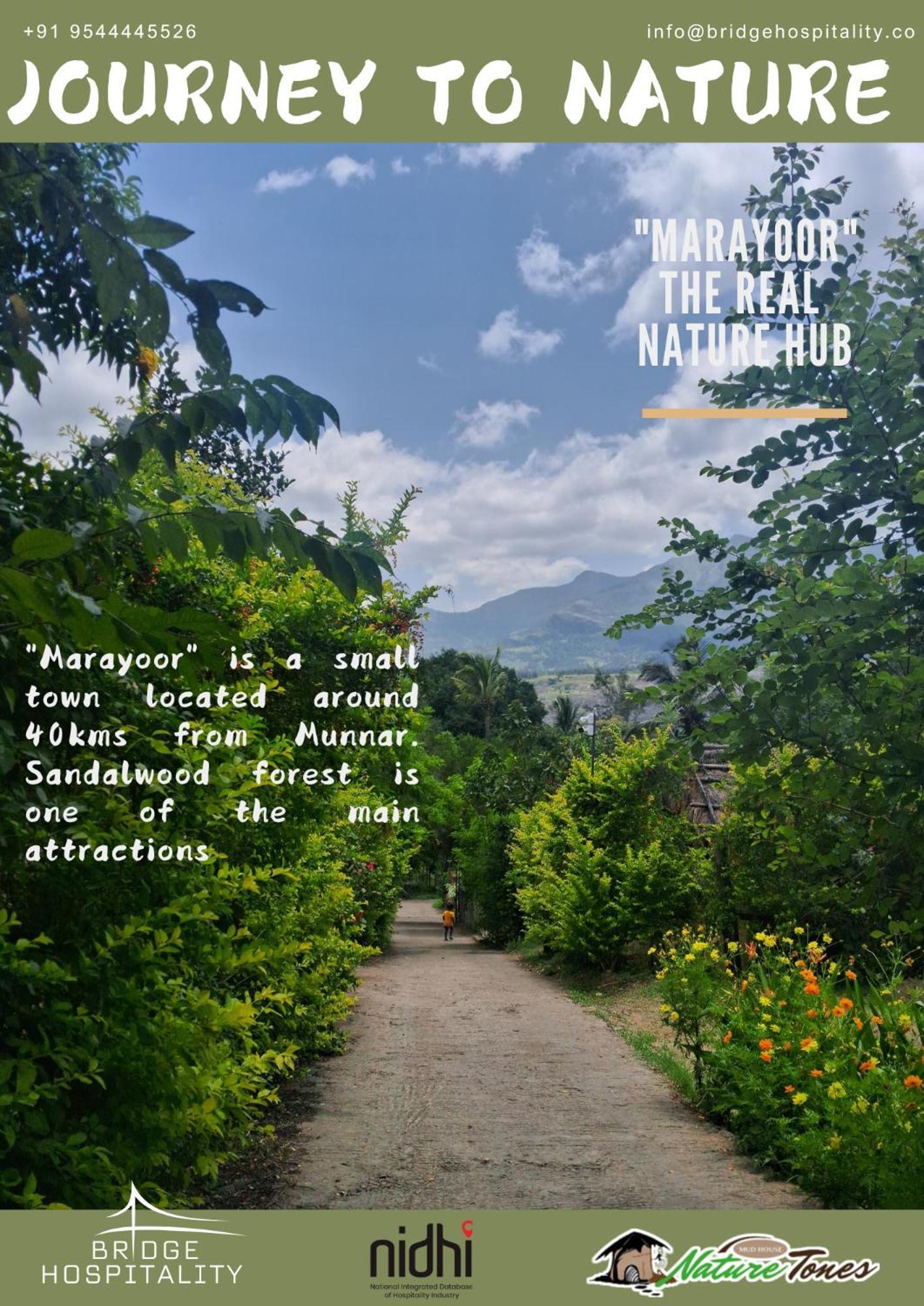 Nature Tones By Brdge Hospitality Maraiyur Exterior photo
